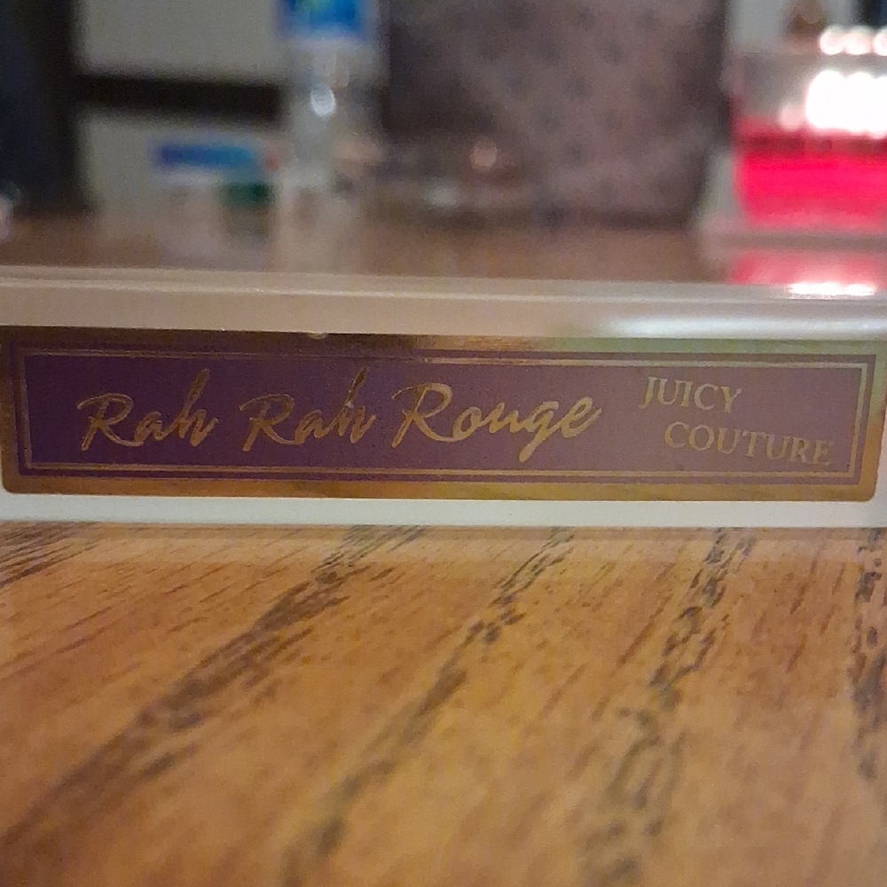 Juicy Couture Rah Rah Rouge Candle Holder - Purple and Gold